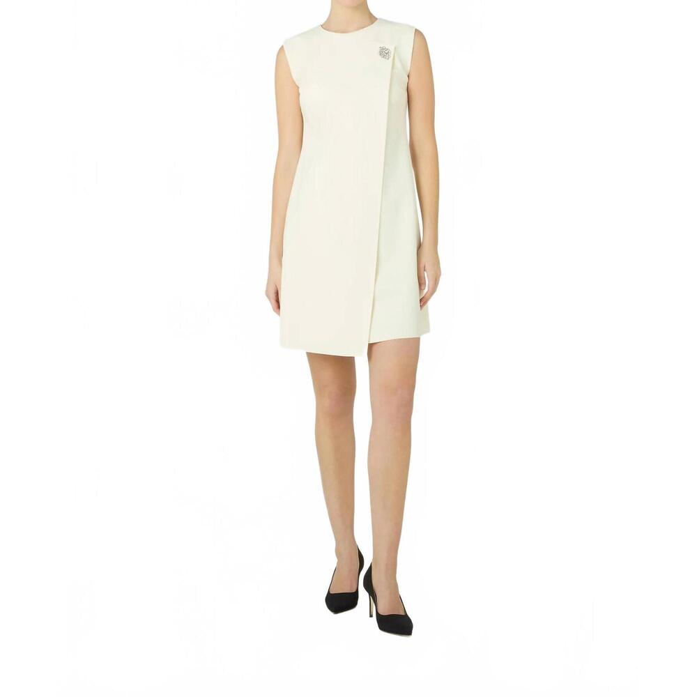 NEW CHIARA BONI danka dress in white